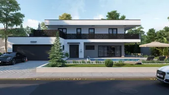 Neugebautes Luxushaus, Ziegelmassiv mit Fernsicht, Pool, Doppelgarage- ÜBERGABE 1.7. 2026 möglich